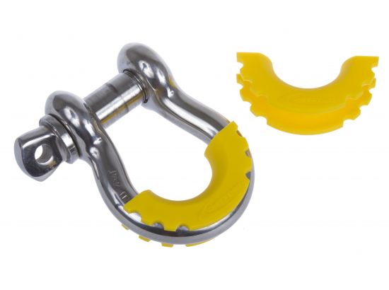 D-Ring Shackle Isolator Yellow Pair by Daystar
