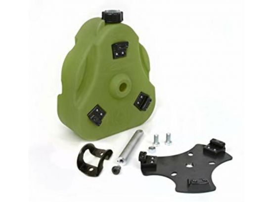 Cam Can Green Non-Flammable Liquids 2 Gallon W/ 1.5 Inch Roll Bar Mount Includes Spout by Daystar