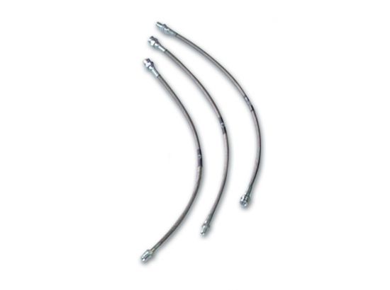 Tuff Country 95205 Front & Rear Extended (8" over stock) Brake Lines (set of 3) 4wd for Ford F-250 2000-2004