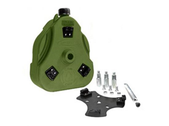 2007-2014 Toyota FJ Cruiser Cam Can Green Complete Kit Non-Flammable Liquids Includes Spout by Daystar