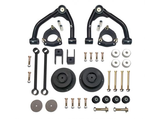 Tuff Country 14156 4" Lift Kit by (fits models w/aluminum factory upper control arms or two piece stamped steel) (No Shocks) 4x4 for Chevy Suburban 1500 2014-2018