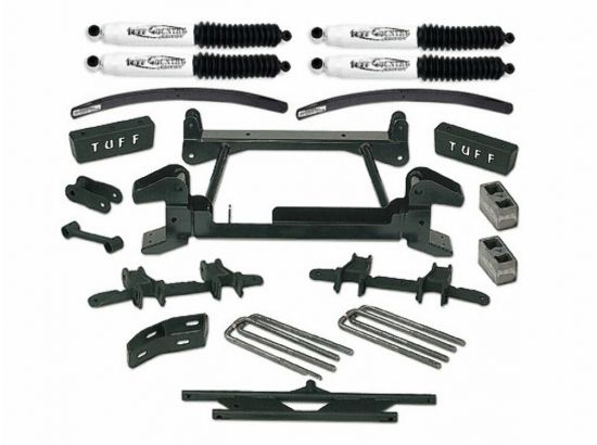 Tuff Country 16823 6" Lift Kit by (fits models with cast lower control arms) (No Shocks) (8 Lug) 4x4 for Chevy Truck K2500/3500 1988-1997