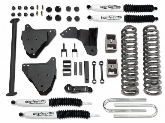 Tuff Country 24974 5" Lift Kit (with replacement radius arm drop brackets) by (excludes dually models) (No Shocks) 4x4 for Ford F-350 Super Duty 2005-2007