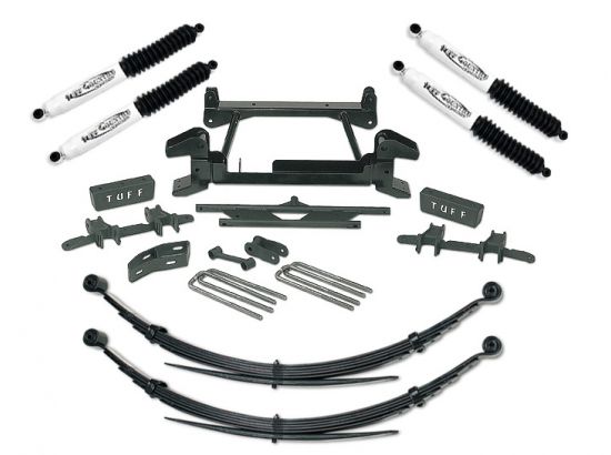 Tuff Country 14822K 4" Lift Kit with Rear Leaf Springs by (fits models with cast lower control arms only) (No Shocks) (8 Lug) 4x4 for Chevy Truck 1988-1997