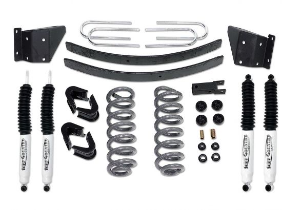 Tuff Country 24710K 4" Performance Lift Kit by (fits modesl with 3" wide Rear springs) (No Shocks) 4x4 for Ford F-150 1973-1979