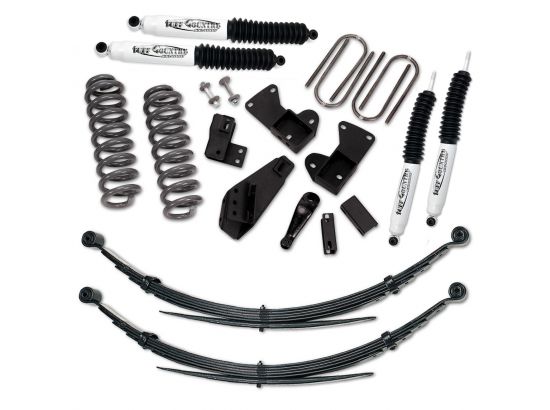 Tuff Country 24812K 4" Lift Kit with Rear Leaf Springs with No Shocks 4x4 for Ford Bronco 1981-1996
