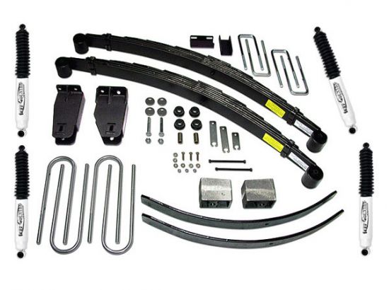 Tuff Country 24828K 4" Lift Kit by (fits models with 351 engine) (No Shocks) 4x4 for Ford F-250 1988-1996