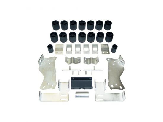 3 Inch Body Lift Kit for 2001-2002 Chevy Silverado 2500HD/3500 2WD/4WD Gas Not 8.1L Engine by Performance Accessories