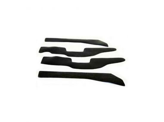 Gap Guards Black Polyurethane for 1995-1998 Toyota T-100 All Cabs 2WD Only Gas by Performance Accessories