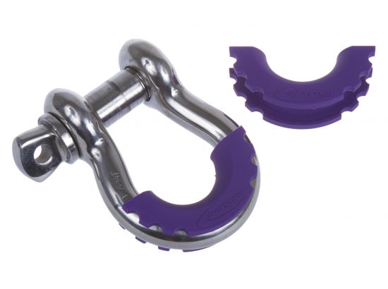 D-Ring Shackle Isolator Purple Pair by Daystar