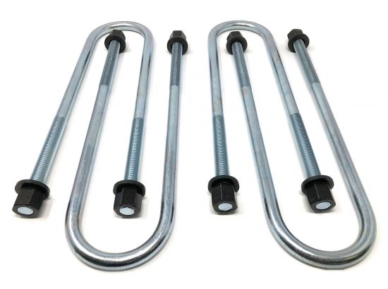 Tuff Country 17758 Rear Axle U-Bolts (lifted w/5.5" blocks) 4wd for Chevy Truck 3/4 ton 1973-1987