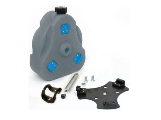 Cam Can Gray Drinking Water 2 Gallons W/ 1.5 Inch Roll Bar Mount Includes Spout by Daystar