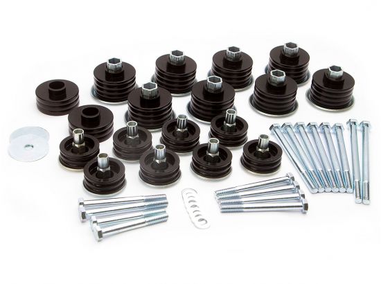1999-2007 Ford F250 4WD/2WD (All cabs) - Polyurethane Body Mounts (Includes hardware & sleeves) by Daystar
