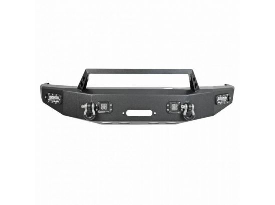 2011-2016 Ford HD Front Bumper with LED Cube Lights by Scorpion