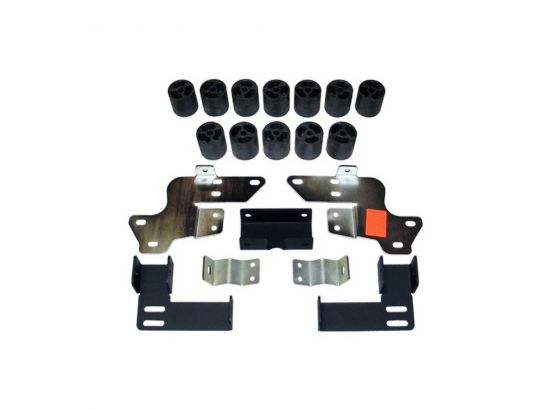 3 Inch Body Lift Kit for 2002-2006 Chevy Avalanche 1500 w/Body Cladding 2WD/4WD Gas by Performance Accessories