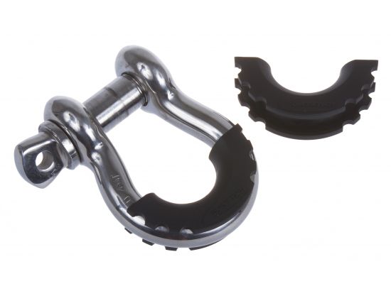D-Ring Shackle Isolator Black Pair by Daystar