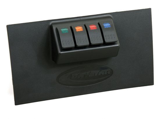 2007-2018 Jeep Wrangler JK 2WD/4WD - Lower Switch Panel (Switches Sold Separate) by Daystar
