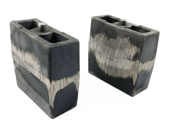 Tuff Country 79058 5.5" Cast Iron Lift Blocks Pair 4wd for Dodge Ram 1500 1994-2001