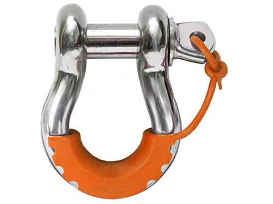 Fluorescent Orange Locking D Ring Isolator Pair by Daystar
