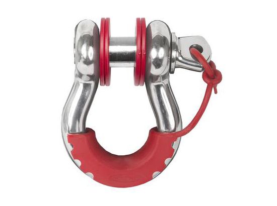 Red Locking D Ring Isolator w/Washer Kit by Daystar
