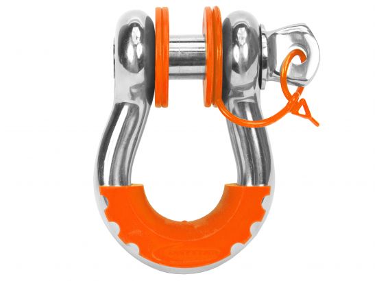 Fluorescent Orange D Ring Isolator w/Lock Washer Kit by Daystar