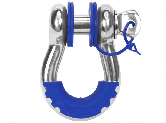 Blue D Ring Isolator w/Lock Washer Kit by Daystar
