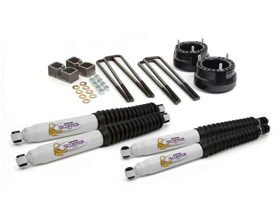 2005-2010 Dodge Ram 1500 Mega Cab 4WD (Requires Dana 60 Axle) - 2" Lift Kit with Tuff Country Shocks
