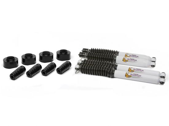 1997-2006 Jeep Wrangler TJ 4WD- 1 3/4" Suspension Lift Kit & Tuff Country Shocks by Daystar