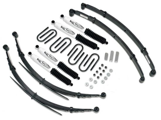 Tuff Country 12613KN 2" Lift Kit Heavy Duty by (fits models w/52" Long Rear springs) with SX8000 Shocks