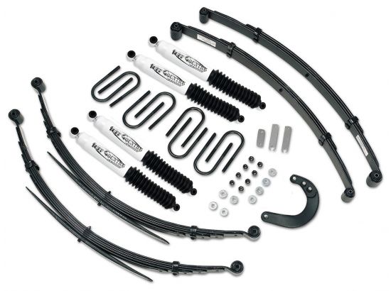 Tuff Country 14711KN 4" Lift Kit EZ-Ride by (fits models w/52" Long Rear springs) with SX8000 Shocks