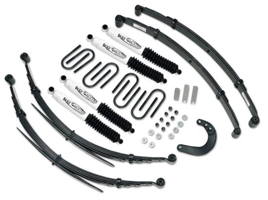 Tuff Country 14735KN 4" Lift Kit Heavy Duty Lift Kit by (fits models w/56" Long Rear springs) with SX8000 Shocks 4x4 for Chevy Blazer 1/2 ton 1988-1991