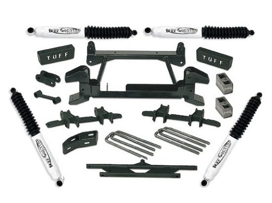 Tuff Country 14833KN 4" Lift Kit with SX8000 Shocks 4x4 for Chevy Suburban 1500 1992-1998