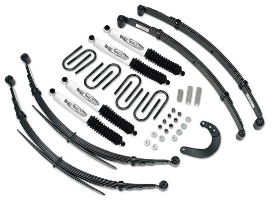 Tuff Country 16721KN 6" Lift Kit EZ-Ride by (fits models w/52" Long Rear springs) with SX8000 Shocks