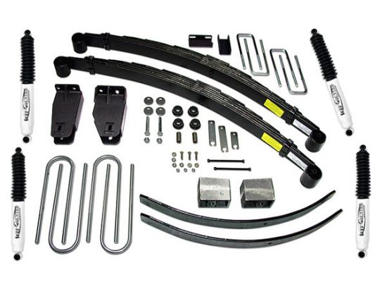 Tuff Country 24820K 4" Lift Kit by (fits models with diesel or 460 gas engine) (No Shocks) 4x4 for Ford F-250 1980-1987