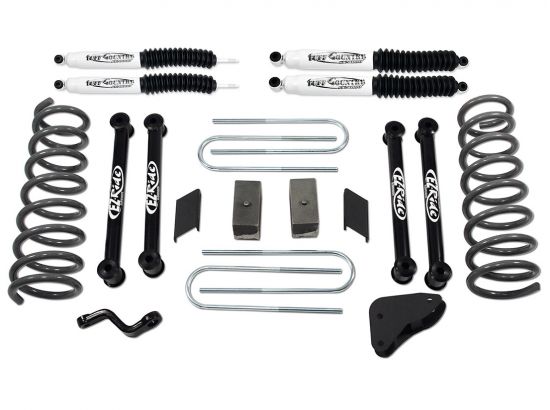 Tuff Country 34018KN 4.5" Lift Kit with Coil Springs by (fits Vehicles Built July 1 2007 & Later) with SX8000 Shocks 4x4 for Dodge Ram 3500 2007-2008