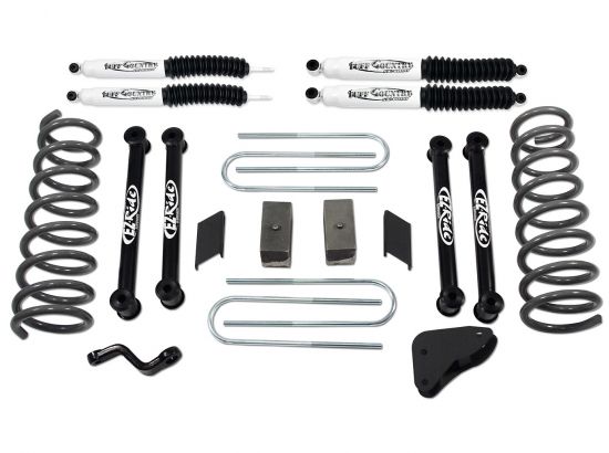 Tuff Country 34019KN 4.5" Lift Kit with Coil Springs and SX8000 Shocks 4x4 for Dodge Ram 3500 2009-2012