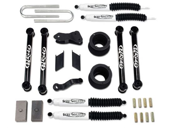 Tuff Country 36003KN 6" Lift Kit by (fits vehicles built June 31 2007 and earlier) with SX8000 Shocks 4x4 for Dodge Ram 3500 2003-2007