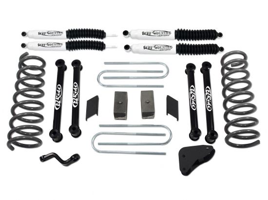 Tuff Country 36004KN 6" Lift Kit with Coil Springs by (fits Vehicles built June 31 2007 and Earlier) with SX8000 Shocks 4x4 for Dodge Ram 3500 2003-2007