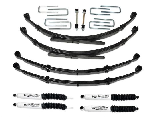 Tuff Country 53701KN 3.5" Lift Kit with Rear Leaf Springs with SX8000 Shocks 4x4 for Toyota Truck 1979-1985