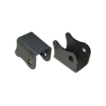 Shock Mounts Pair Pin Type Weld-On Steel by Performance Accessories