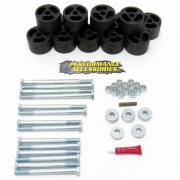 2 Inch Body Lift Kit for 1973-1991 GMC Suburban Only 2WD/4WD Gas by Performance Accessories