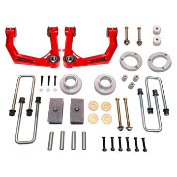 Tuff Country 53910TT 3" Lift Kit with Toytec Uni-Ball Boxed Upper Control Arms for Toyota Tacoma 2005-2023