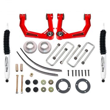 Tuff Country 53910TTKN 3" Lift Kit with Toytec Uni-Ball Boxed Upper Control Arms and Shocks for Toyota Tacoma 2005-2023