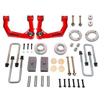 Tuff Country 54910TT 4" Lift Kit with Toytec Uni-Ball Boxed Upper Control Arms for Toyota Tacoma 2005-2023