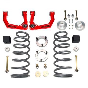 Tuff Country 54917TT 4" Lift Kit with Toytec Uni-Ball Boxed Upper Control Arms for Toyota 4Runner 2010-2024