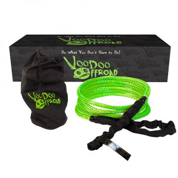 1/2 inch x 20 foot Green Recovery Rope by VooDoo Offroad 1300007