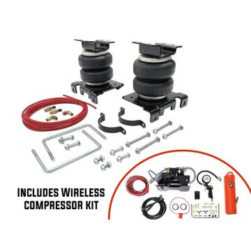 Leveling Solutions 74600BT Suspension Air Bag Kit with Wireless Compressor Kit for Ford F-250/F-350 4wd and 2wd 2017-2020