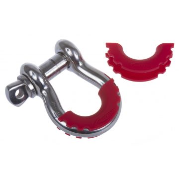 D-Ring Shackle Isolator Red Pair by Daystar