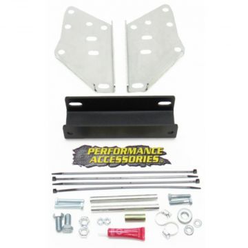 Rear Bumper 3 Inch Raising Brackets for 2005-2015 Toyota Tacoma w/OEM Hitch Bumper 2WD/4WD Gas by Performance Accessories