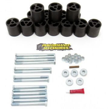 3 Inch Body Lift Kit for 1973-1991 GMC Suburban Only 2WD/4WD Gas by Performance Accessories